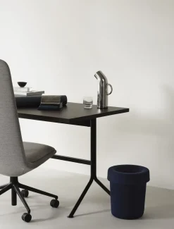 Normann Copenhagen - Hide Office Bin Dark Blue