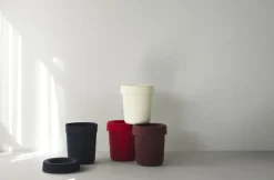 Normann Copenhagen - Hide Office Bin Dark Blue