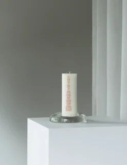 Normann Copenhagen - Kalenderlys - Lys Grøn - H20 x Ø7 cm