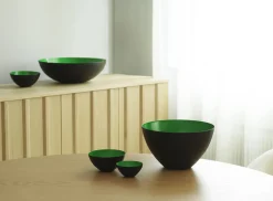 Normann Copenhagen Krenit Skål - Ø 25 cm - Grøn