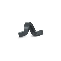 Normann Copenhagen - Lysestage - Crooked Candlestick One - Grey / Grå