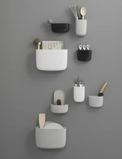 Normann Copenhagen - Pocket vægopbevaring 1 - sort