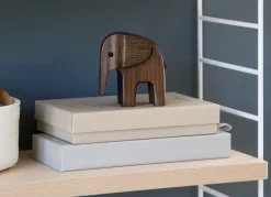 NovoForm - Baby Elefant, sortbejdset eg (Small)