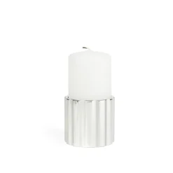 NovoForm - DUAL small lysestage, sølv