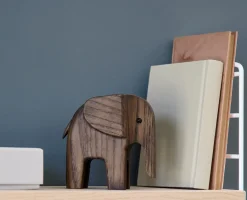 NovoForm - Elefant, sortbejdset eg (Large)