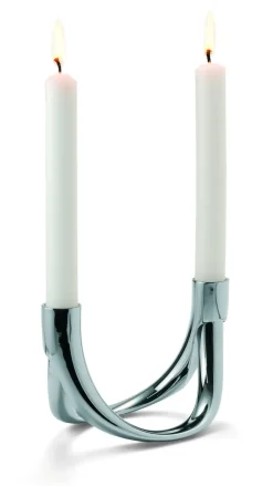 Philippi - Bow candle holder, 2 pcs set