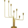 Piet Hein - Karlsvognen lysestage, H. 63 cm. Messing