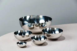 Piet Hein - Skål dia. 8 cm. Rustfrit stål - blank