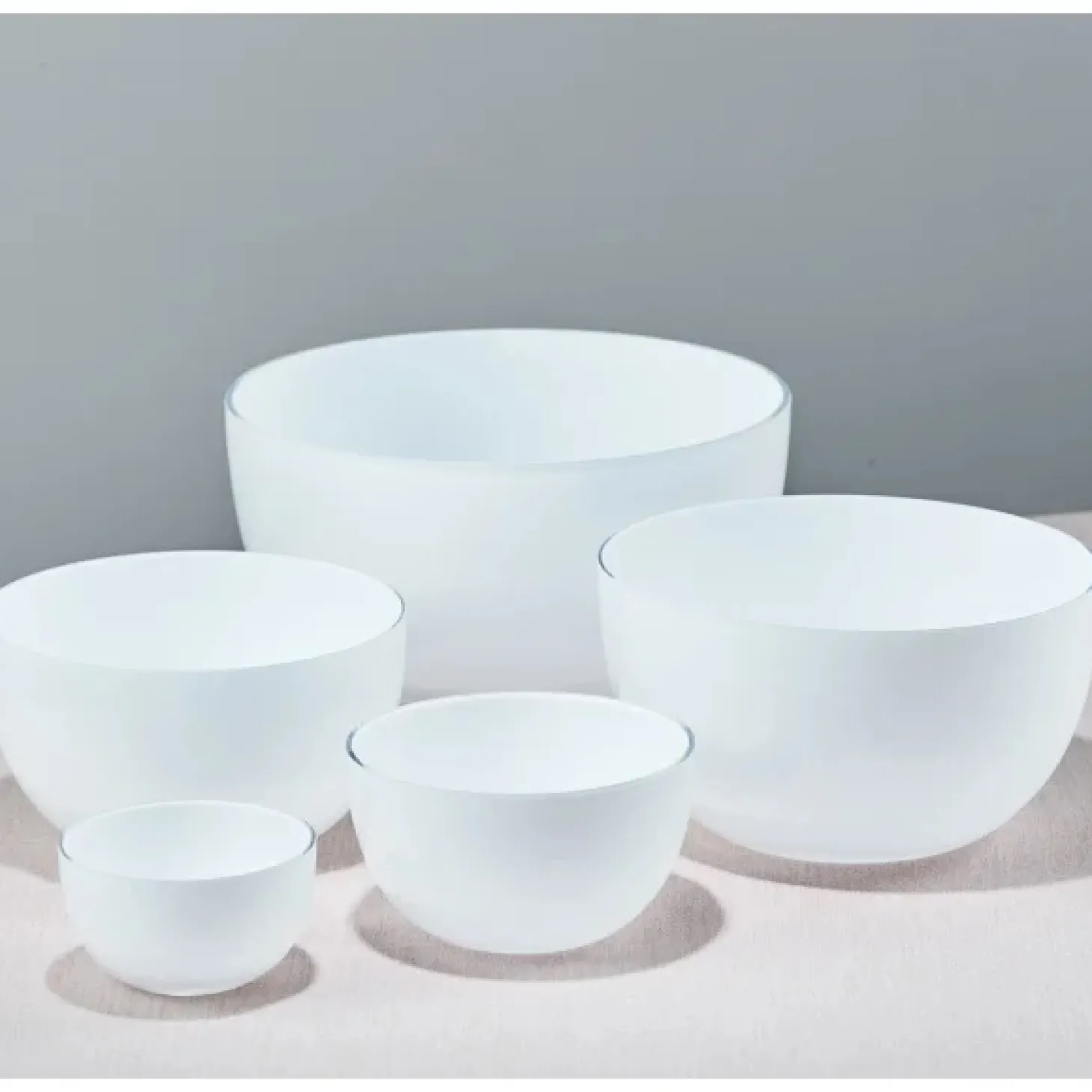Piet Hein - Skål glas 18 cm - OPAL