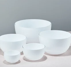 Piet Hein - Skål glas 21 cm - OPAL