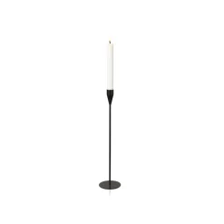 Piet Hein - SORT Lysestage Saturn 36 cm