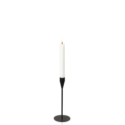 Piet Hein - SORT Lysestage Venus 21 cm