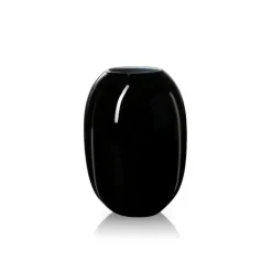 Piet Hein - Vase glas 50 cm - SORT-OPAL