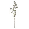 Present time - Artificial flower Poppy Berry soft green