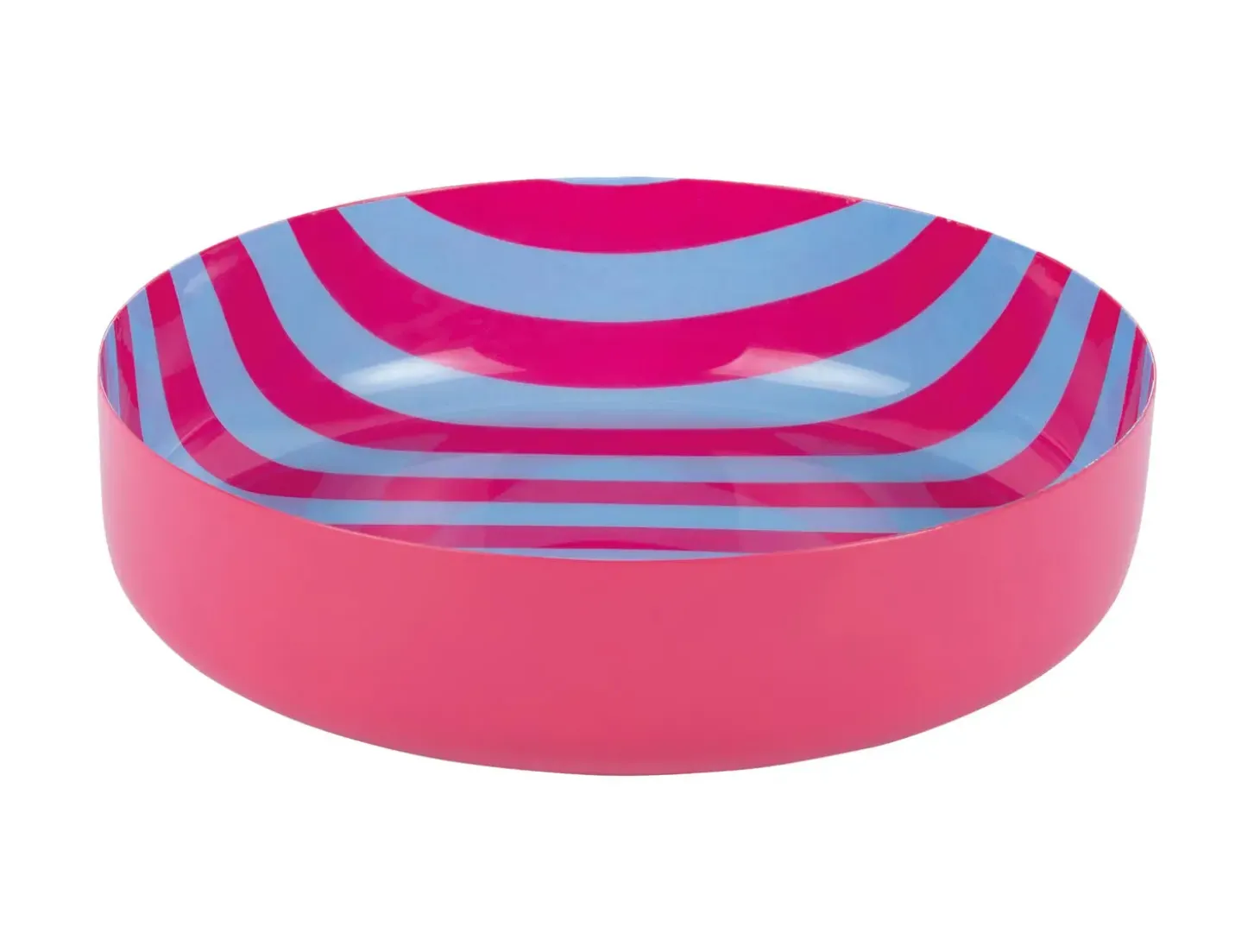 Present time - Bowl Animado medium bright pink w. soft blue