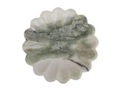 Present time - Bowl Flower large marble himalayan green