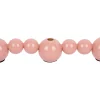 Present time - Candle holder Bubbles straight enamel flamingo pink