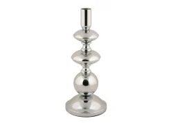Present time - Candle holder Dazzle large chrome plated