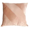 Present time - Cushion Tono square peach orange