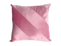 Present time - Cushion Tono square bright pink
