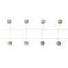 Present time - Hat rack Saturnus w. wooden balls XL