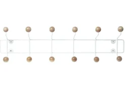 Present time - Hat rack Saturnus w. wooden balls XL