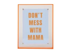 Present time - Photo frame Gayo Large acrylic bright orange