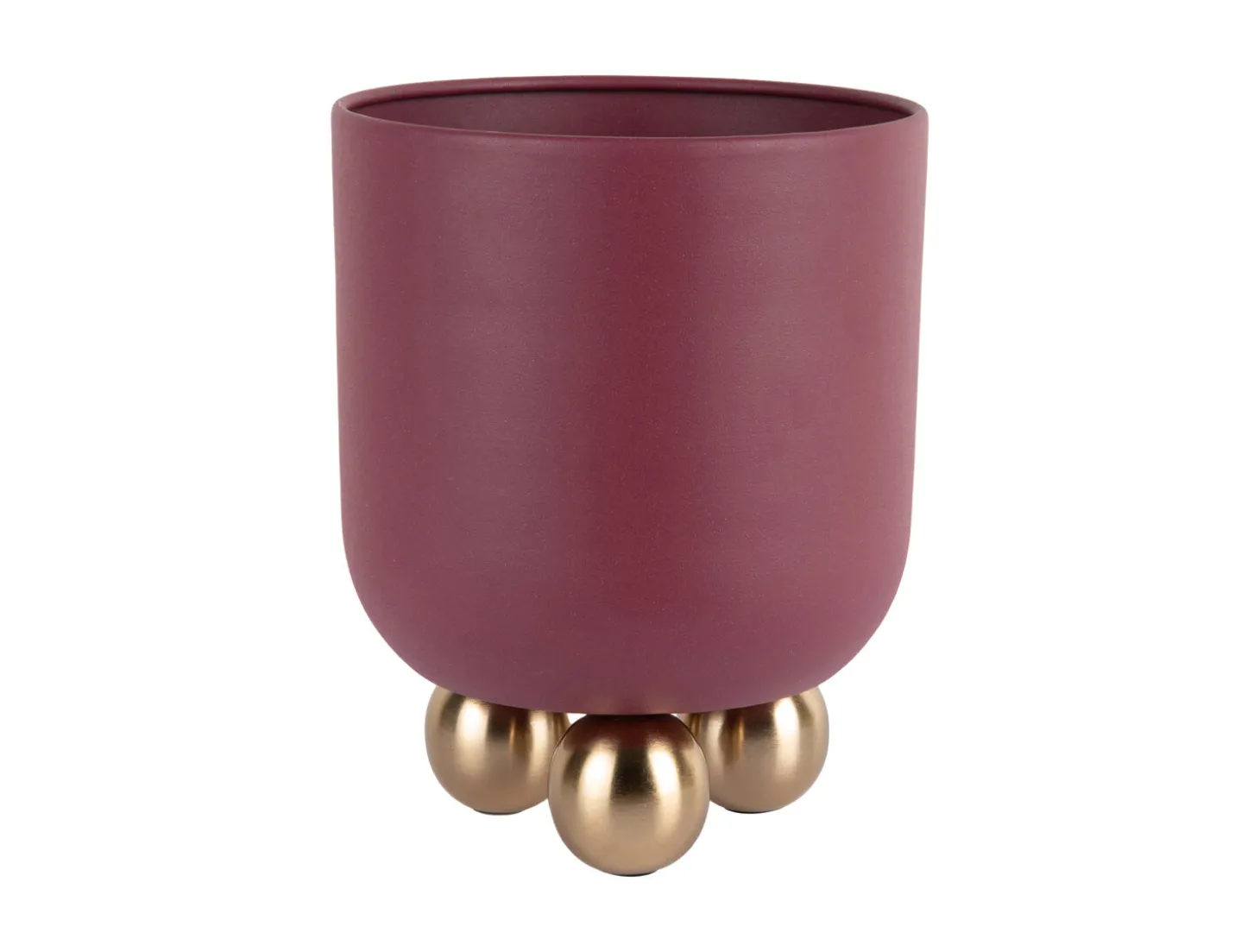 Present time - Plant pot Estilo small dark mauve
