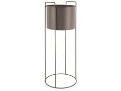 Present time - Plant pot set Essence round iron moss green