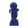 Present time - Statue Amigo Walking Medium cobalt blue