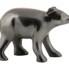 Present time - Statue Bear metal gun metal