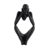 Present time - Statue Dreaming polyresin black