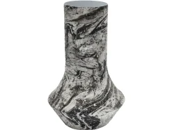 Present time - Vase Mosaic Marble white