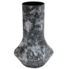 Present time - Vase Mosaic Marble black