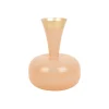 Present time - Vase Yara enamel peach orange