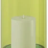 Remember - Glas lanterne "Lucius" - Large - Lime