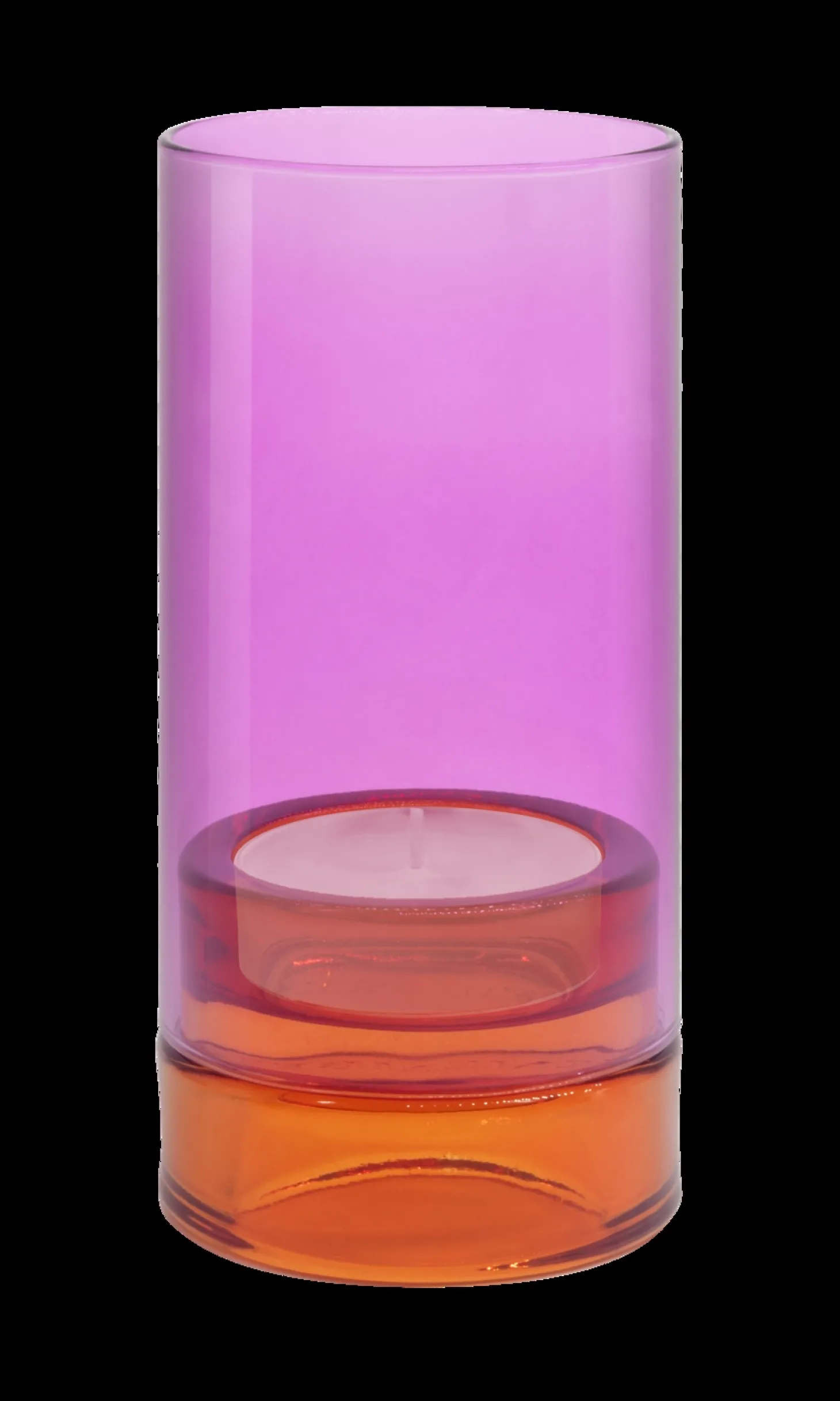 Remember - Glas lanterne "lys" - Pink