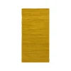 Rug Solid - Bomuldstæppe, amber - 60x90 cm.