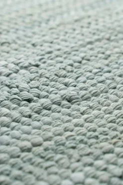 Rug Solid - Bomuldstæppe, Mint - 65x135 cm.