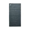 Rug Solid - Bomuldstæppe, steel grey - 60x90 cm.