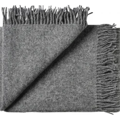 Silkeborg Uldspinderi - Plaid - Athen - Dark Nordic Grey / Mørke Grå - 130x200 cm