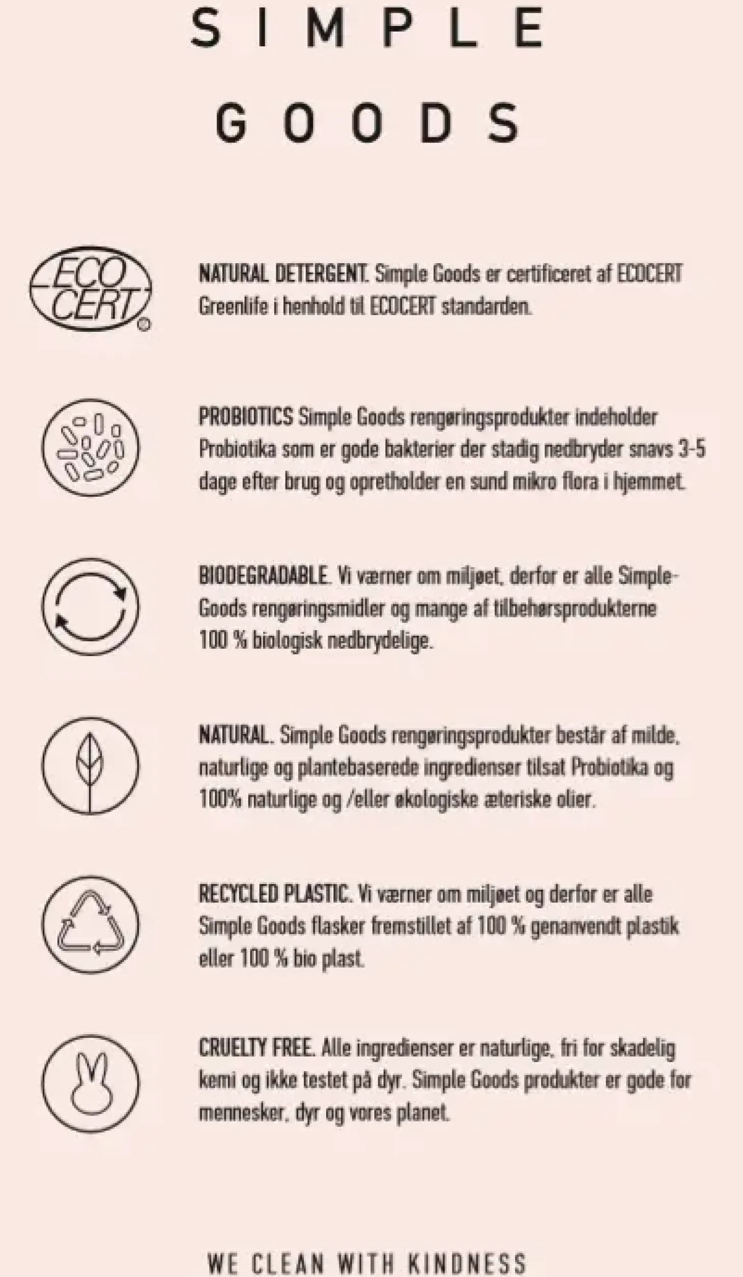 Simple Goods - Universal Cleaner - Universal Rengøringsmiddel
