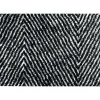 Skriver Collection - Måtte - TrendMat Delux - Herringbone - sort - 200x300 cm