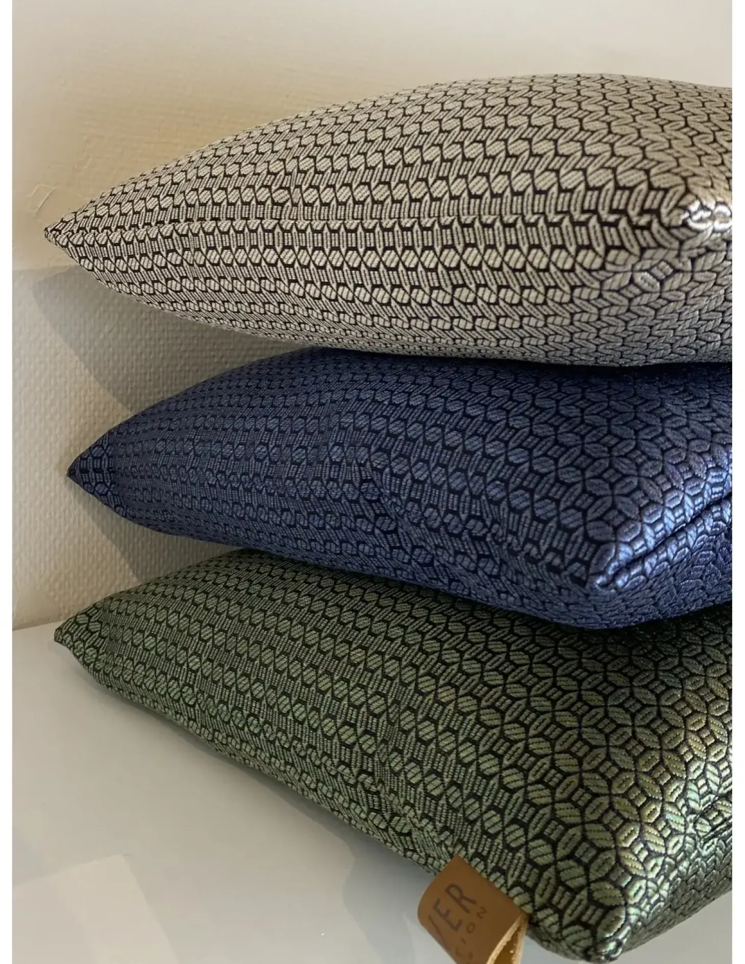 Skriver Collection - Pude - 5TH Avenue - Sølv - 45 x 45 cm