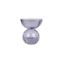 Specktrum - Candle Holder - "Shadow Square" - Light Blue