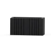 SQUARELY COPENHAGEN - Plantekasse - Unfold WIDE - Sort - 77 x 33 x 40 cm