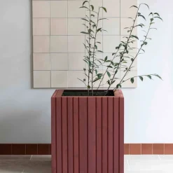 SQUARELY COPENHAGEN - Plantekasse - Unfold SQUARE - Meadow Green - 60 x 60 x 56 cm
