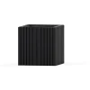SQUARELY COPENHAGEN - Plantekasse - Unfold SQUARE - Sort - 60 x 60 x 56 cm