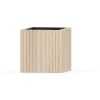 SQUARELY COPENHAGEN - Plantekasse - Unfold SQUARE - Natur - 60 x 60 x 56 cm
