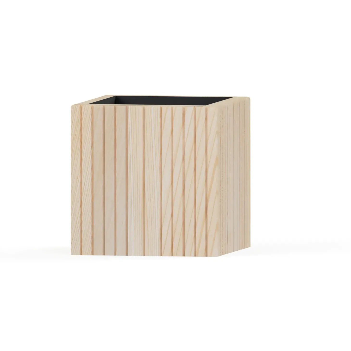 SQUARELY COPENHAGEN - Plantekasse - Unfold SQUARE - Natur - 60 x 60 x 56 cm